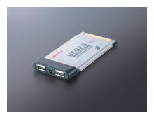 BUFFALO CardBus用 USB2.0 インターフェースPCカード